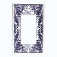 thumbnail image 5 of Metal Light Switch Plate Cover Elegant Black and White Grape Vine Damask Frame FRA052, 5 of 13