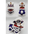 thumbnail image 3 of León tradicional chino lindo hecho a mano patrimonio cultural inmaterial danza del león decoración de coche regalo de escritorio juguete de peluche, 3 of 5