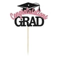 thumbnail image 2 of Blue Graduation Cupcake Topper 2026–1 PCS Grad Cap Cake Pick,Class of 2026 Mini Decoration for Commencement Party,Diploma & Grad Design, 2 of 9