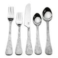 thumbnail image 2 of Cosage Texture Nascent Steel 20 Pc. Flatware Set (Serves 4), 2 of 5