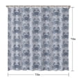 thumbnail image 5 of 72x72 Funny Crab Shower Curtain with Hooks, Cute Ocean Animal Print Waterproof Curtain for Kids Bathroom or Beach Decor, 5 of 5