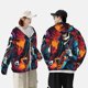 thumbnail image 4 of Fotbe Rock Skull Singer Chaqueta con Protección Solar UPF 50+ para Hombre y Mujer, Camisa con Capucha y Bolsillos-Medium, 4 of 7