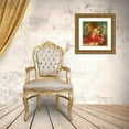 thumbnail image 3 of Ferrari, Gaudenzio 15x15 Gold Ornate Wood Framed with Double Matting Museum Art Print Titled - The Annunciation, The Angel Gabriel, 3 of 4