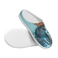 thumbnail image 3 of Picia Stylish Dog in Denim Outfit for Women's Lamb-hug Comfy Fleece House Slippers Memory Foam, Slip-on House Shoes Indoor Outdoor-42/43, 3 of 7