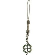 Clover Leaf Cell Phone Charm