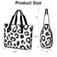 thumbnail image 3 of Tote Bag for Women - Classic Leopard Print Shoulder Bag - Large Utility Work Duffle Bag with Zipper Handbag for Travel, Work, Sprots, 3 of 5