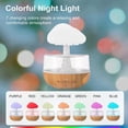 thumbnail image 3 of Focket Humidificador Nube de Lluvia 500ml 2 en 1 Luz Nocturna 7 Colores Ajustable Sin Ruido, 3 of 5