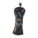 thumbnail image 3 of Funda de madera para palos de golf Funda para palos de golf Resistente a arañazos Tee de golf Bordado Portátil 3 5 Negro, 3 of 9
