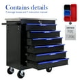 thumbnail image 4 of ARTMAN 6-Drawer Tool Storage Chest with  Lockable Wheel,6 Drawer  Tool Storage Cabinet for Garage, Warehouse , Repair Shop, 4 of 11