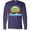 Purple, variant on Inktastic Summer Enjoy the Sunshine Cocoa Beach Florida in Blue Long Sleeve T-Shirt