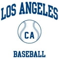 thumbnail image 5 of Los Angeles Classic Baseball Arch Basic Cotton T-Shirt - Medium - White, 5 of 6