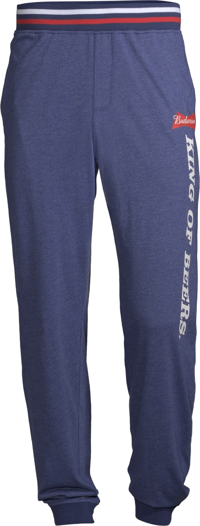Mens Sweatpants Budweiser Beer Logo Athletic Jogger Long Pants Black
