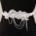 thumbnail image 1 of Accesorios para vestidos de novia Joyería Fotografía Accesorios para escenarios Faja Accesorios nupciales, Blanco, 1 of 5