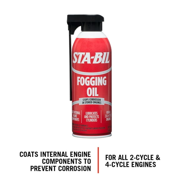 STA-BIL (22001) Fogging Oil for Engine Storage, Protection Against Rust and Corrosion, 12 fl oz