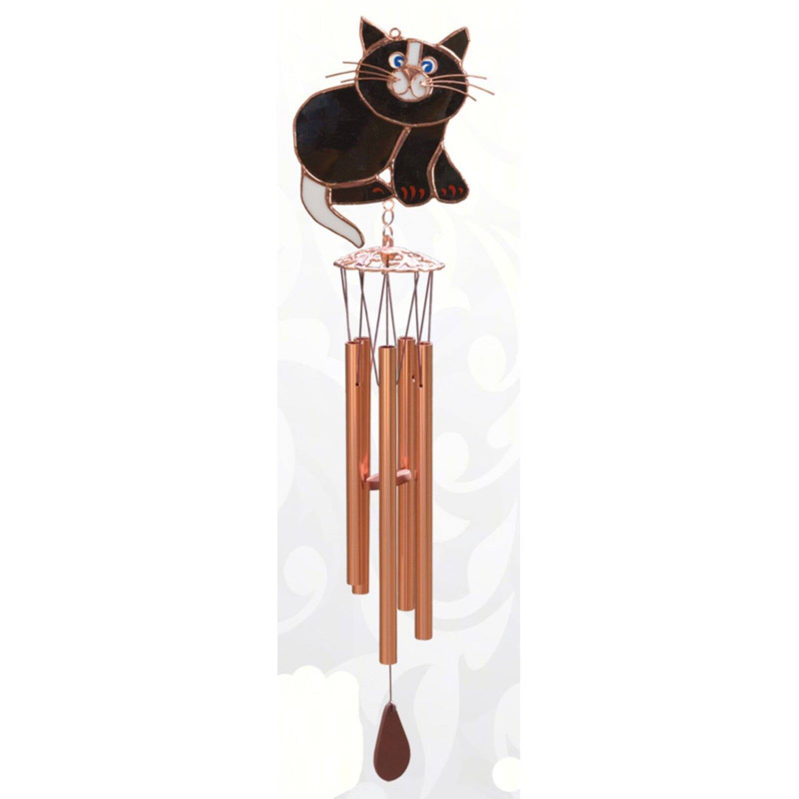 Gift Essentials Black Cat Wind Chime