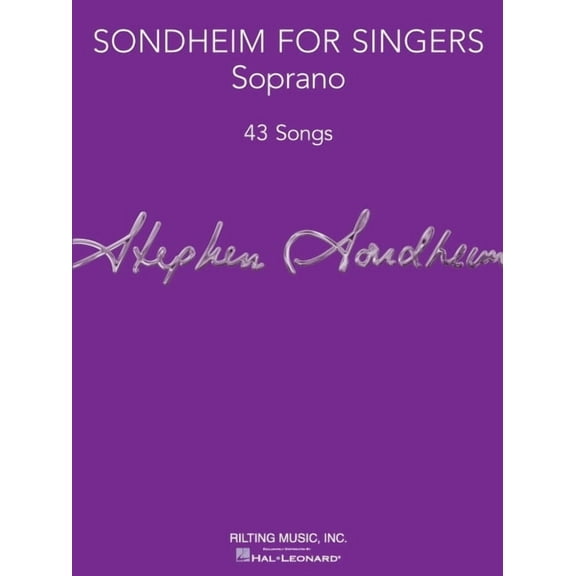 Sondheim for Singers: Soprano, (Paperback)
