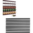 thumbnail image 1 of ZOUSSIQI Coffee Pod Holder, Wall Mount Coffee Pod Organizer, Coffee Capsule Holder DIY Adhesive Coffee Pods Storage Counter Mounted Coffee Pod Holder for Office Kitchen Counter CA919-34167, 1 of 9