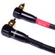 thumbnail image 3 of CESS-137-1f ​​Puentes de preamplificador RCA de ángulo recto Cable de conexión macho a macho Paquete de 2 (1 pie), 3 of 4