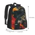 thumbnail image 3 of Daiia Ink Style Bald Eagle Backpack for Men and Women -Durable Backpack Large Capacity, Water-Resistant Bag with Adjustable Straps and Laptop Compartment, 3 of 9