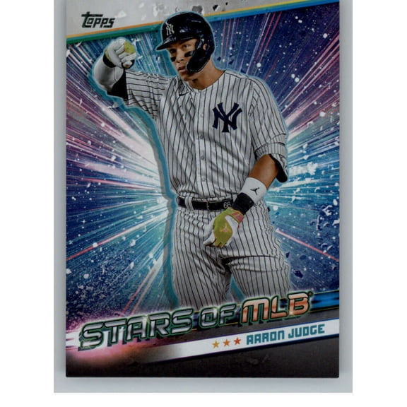 2024 Topps Stars of MLB #SMLB-13 Aaron Judge NM-MT New York Yankees Baseball Trading Card