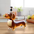 thumbnail image 5 of ACDANC Dachshund Dog Whiskey Bottle, Unique Dachshund Shape Whiskey Bottles Favors for Whiskey Lovers, Dog Lovers, Funny Dachshund Statue Wine Decanter Decoration for Bar, Home, Offices, 5 of 7