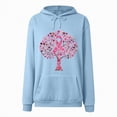 thumbnail image 4 of Towmus Womens Graphic Hoodies Cute Graphic Print Tree Pullover Tops Drawstring Hoodie Casual Teens Girls Coats with Pocket, 4 of 4