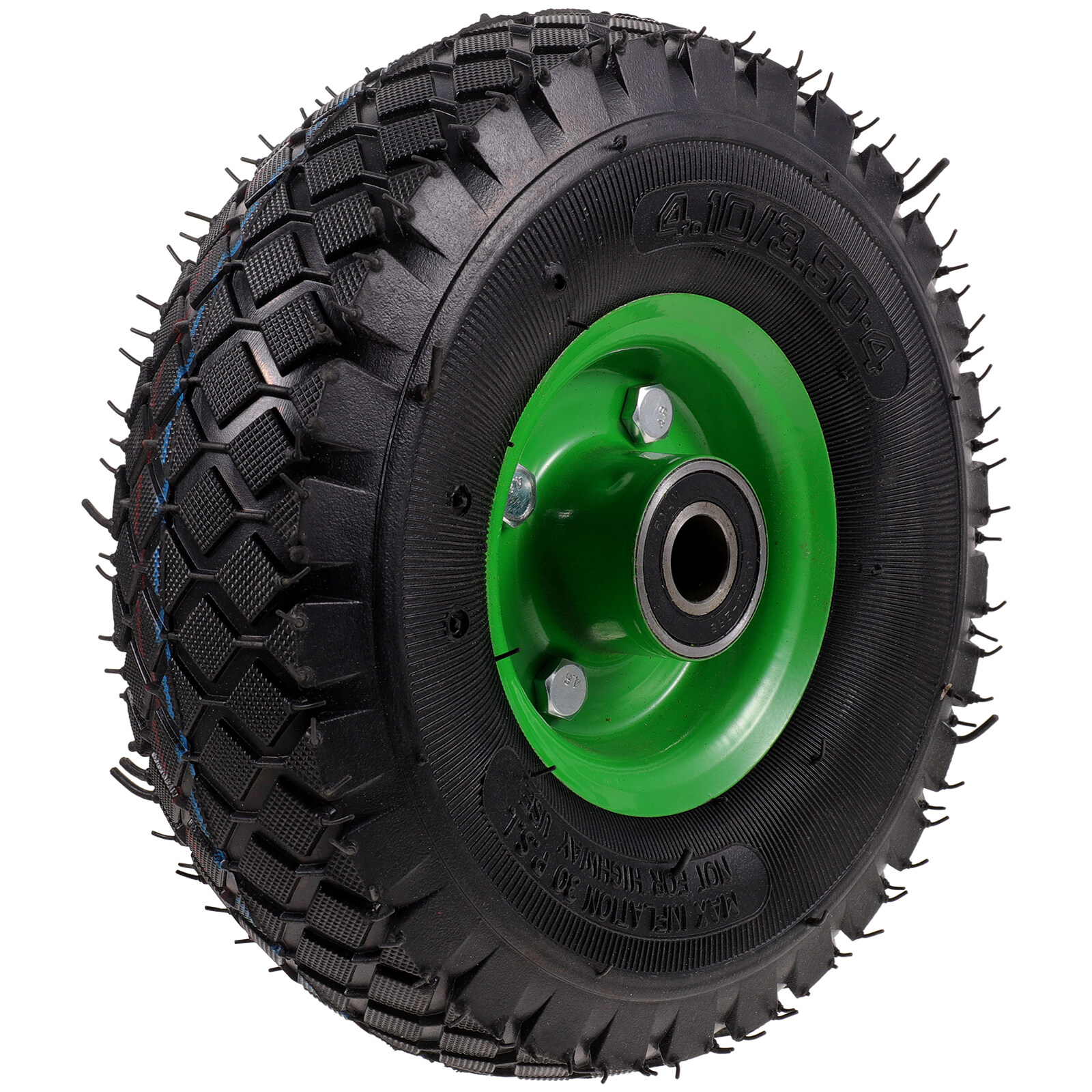 Garden Cart Mute Wheel Replacement Tyre Garden Lawn Mower Cart