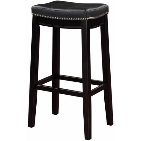 Linon Claridge Bar Stool, 30 inch Seat Height, Multiple