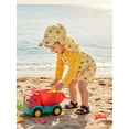 thumbnail image 3 of Baby Rash Guard Swimsuit with Hat 2 Pcs Set Print Striped Swimwears, 3 of 7