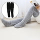 thumbnail image 3 of Qarigey 2 unids/set calcetines calentadores de piernas suaves y peludos para máxima comodidad talla única para todos los calcetines hasta el Medias, 3 of 6