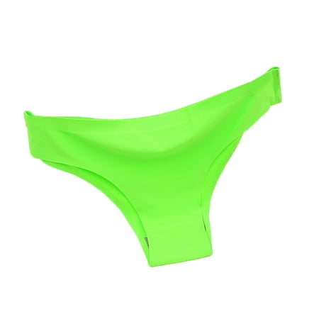 

HEVIRGO Seamless Panties Women Breathable Underwear Solid Color Low Rise Knickers Briefs