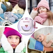 Needles Knitting Machine,Smart Weaving Loom,DIY Board Rotating Machines for Adults and Kids
