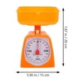 thumbnail image 2 of LEEYNEER Mechanical Food Scale  Analog Kitchen Scale -  Teachers Elementary  Teacher Supplies  School Supplies, 2 of 6