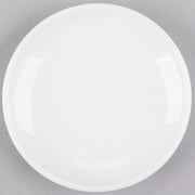 World Tableware 840-404C Porcelana Coupe Plate 4" Bright White Round Micro Porcelain - 36/Case
