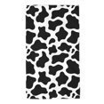 thumbnail image 1 of Balery Cow Print Black White Toalla de Microfibra Premium con Estampado – 27.5x16 pulgadas, Alta Absorción, Suave y Aterciopelada, Secado Rápido, 1 of 6