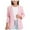 Z1-Pink, variant on Girls Blazer Jacket Solid Color Lapel Suit Coat Button Down Long Seelve Open Front Dress Coat Outerwear for Kids ,Light Blue,110(3-4 Years)