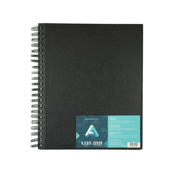 Art Alternatives Spiral-Bound Sketch Book, 8.5" x 11"