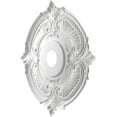 thumbnail image 4 of Ekena Millwork 22"OD x 3 1/2"ID x 1"P Attica Thermoformed PVC Ceiling Medallion (Fits Canopies up to 7 3/4"), Universal Aged Metallic Rust, 4 of 10