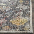 thumbnail image 3 of SAFAVIEH Bristol Naira Overdyed Floral Polyester Area Rug, Grey/Multi, 6' x 9', 3 of 7