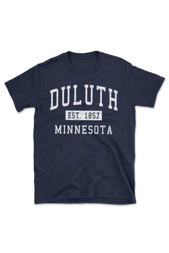 Duluth Minnesota Classic Established Men's Cotton T-Shirt