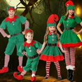 thumbnail image 4 of 110 cm Disfraces Disfraz de Elfo para Niñas Disfraces de Navidad para Niños, 4 of 5