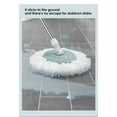 thumbnail image 2 of Automatic Rotating Mop with 4 Microfiber Replacement Heads - Lazy Magic Mop Bucket for Easy Cleaning, 2 of 5