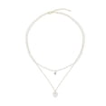 thumbnail image 1 of Collier Cœur à Double Couche Collier de Perles d'Été Lot R1, 1 of 9