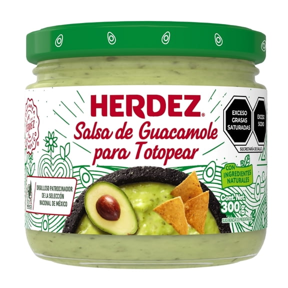 Salsa de Guacamole Herdez para Totopear 300 g