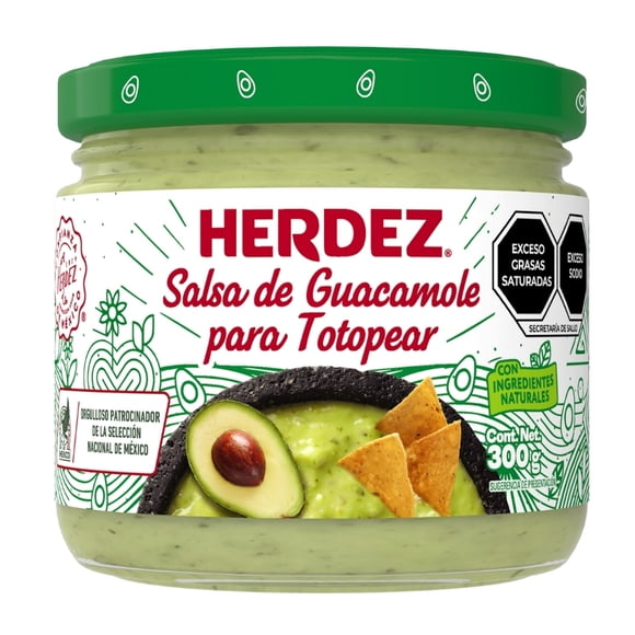 Salsa de Guacamole Herdez para Totopear 300 g