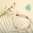 thumbnail image 6 of Unique Bargains 1 Pc Cute Elliptical Headbands for Women  Brown, 6 of 6
