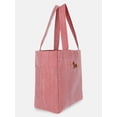 thumbnail image 3 of No Boundaries Women's Americana North/South Tote Bag, Red Engineer Stripe, 3 of 5