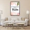 thumbnail image 5 of 1 Thessalonians 5 18 in Everything Give Thanks Scripture Quote, Bible Verse Poster, Scripture Wall Art Living Room Painting Prints Poster for Bedroom, 5 of 6