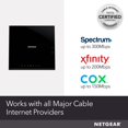 thumbnail image 3 of Combo de enrutador Wi-Fi y módem por cable NETGEAR C6250 AC1600, 3 of 5
