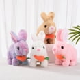 thumbnail image 5 of Guvpev Bunby - My Realistic Bunny Toys with Sounds and Movements, Realistic Bunny Stuffed Animal, Interactive Realistic Rabbit Toys, Easter Decorations Birthday Gifts for Boys & Girls, 5 of 6